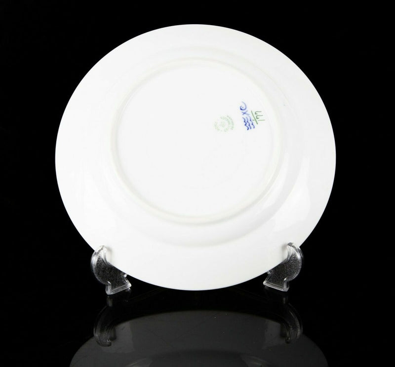ROYAL COPENHAGEN BLUE/WHITE FLUTED RIMMED DEEP DINNER LUNCH PLATE No. 177