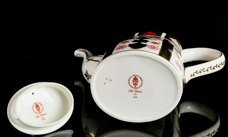 ROYAL CROWN DERBY - LARGE JAPANESE OLD IMARI 1128 COFFEE POT