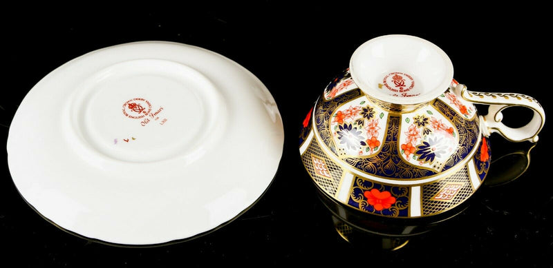 ROYAL CROWN DERBY - OLD IMARI 1128 ELIZABETH TEA CUP &amp; SAUCER