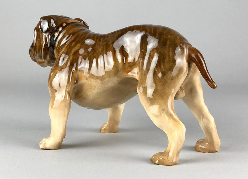 ROYAL DOULTON 'BULLDOG' F. DAWS FIGURE MODEL HN1043 BRITISH FRENCH DOG HOUND