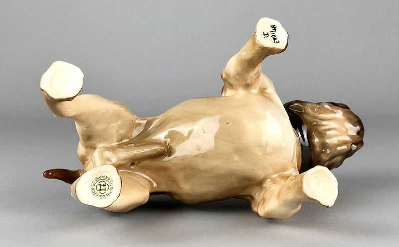ROYAL DOULTON 'BULLDOG' F. DAWS FIGURE MODEL HN1043 BRITISH FRENCH DOG HOUND