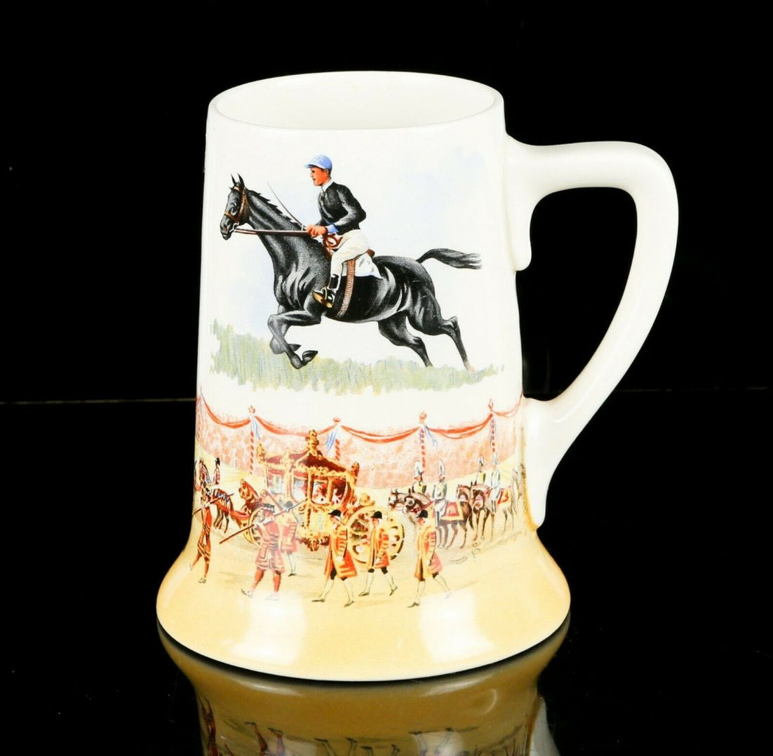 ROYAL DOULTON -GRAND NATIONAL WINNER CORONATION 1937- SPORTING DESIGNS ...