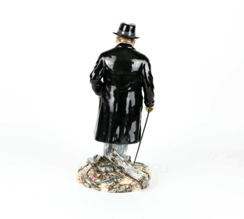 ROYAL DOULTON -WINSON S CHURCHILL- LARGE LIMITED EDITION FIGURE MODEL HN3433