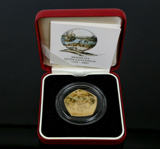 Bermuda Gold quincentennial Coin