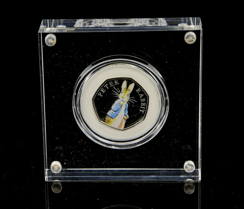 Royal Mint -Peter Rabbit- 2019 Beatrix Potter Silver Proof 50P Coin ...