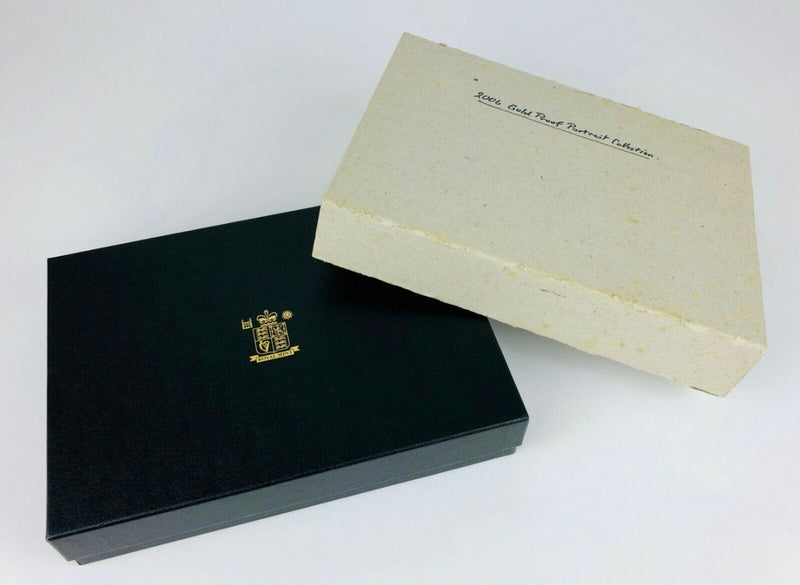 ROYAL MINT SOLID 22ct GOLD PROOF £25 BRITANNIA PORTRAIT COLLECTION 2006 COIN SET
