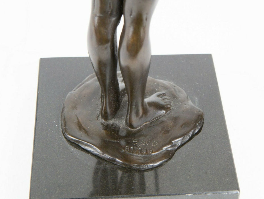 SHERREE VALENTINE DAINES (BRITISH, b.1959) -OUT TO PLAY- LIMITED EDITION BRONZE SCULPTURE FIGURE