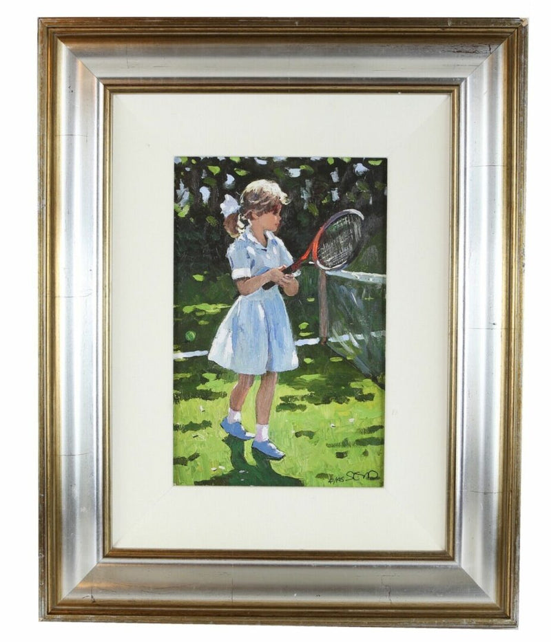 SHERREE VALENTINE DAINES (b.1959) -PLAYFUL TIMES I- LIMITED EDITION PRINT &amp; COA