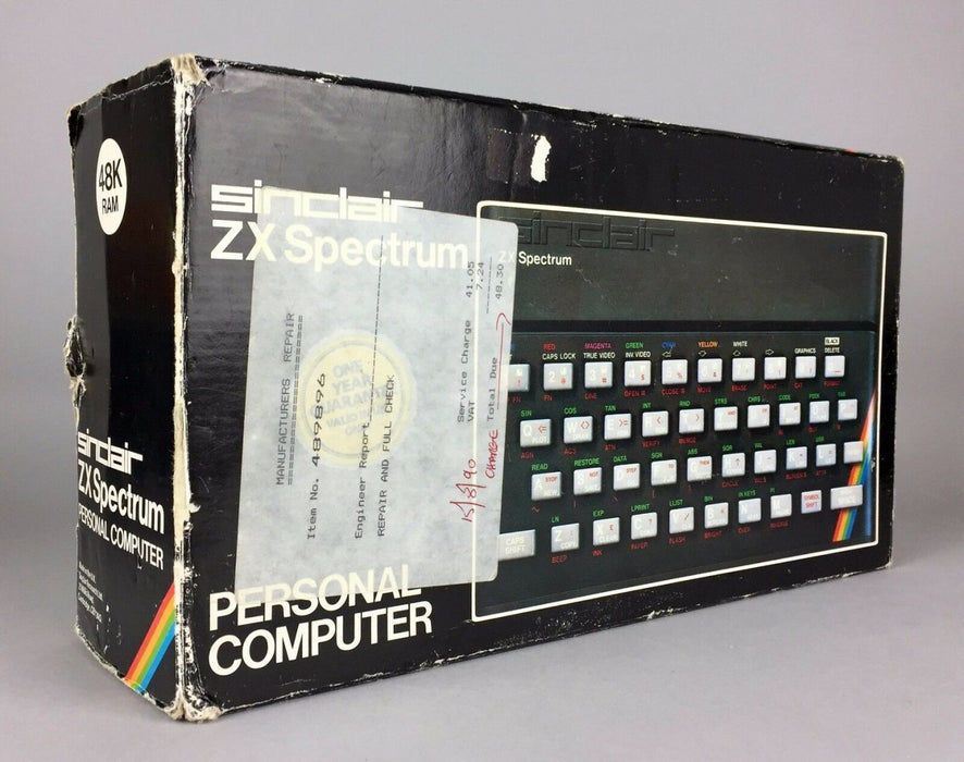SINCLAIR ZX SPECTRUM 48K - COMPUTER GAMES CONSOLE BUNDLE, BOXED