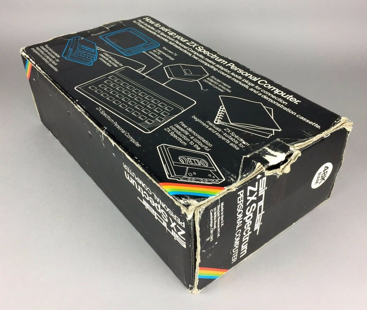 Sinclair Zx Spectrum 48K - Computer Games Console Bundle, Boxed — PM ...