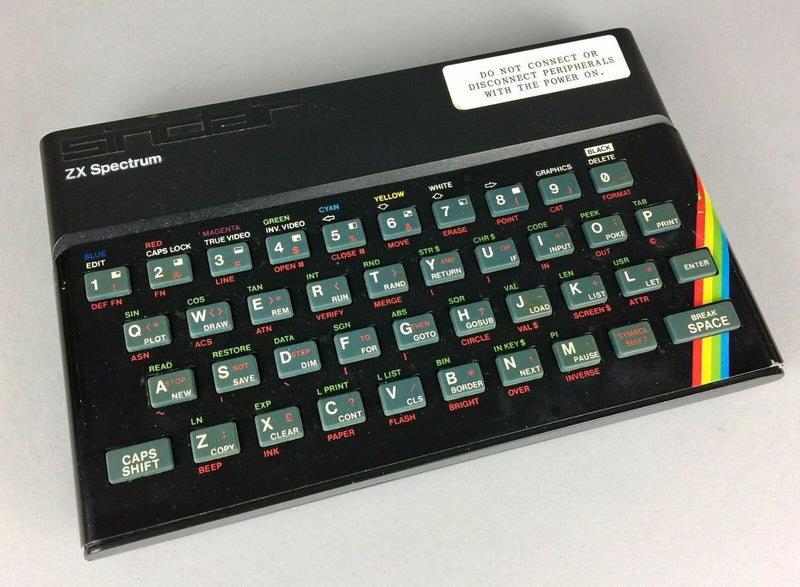 SINCLAIR ZX SPECTRUM 48K - COMPUTER GAMES CONSOLE BUNDLE, BOXED