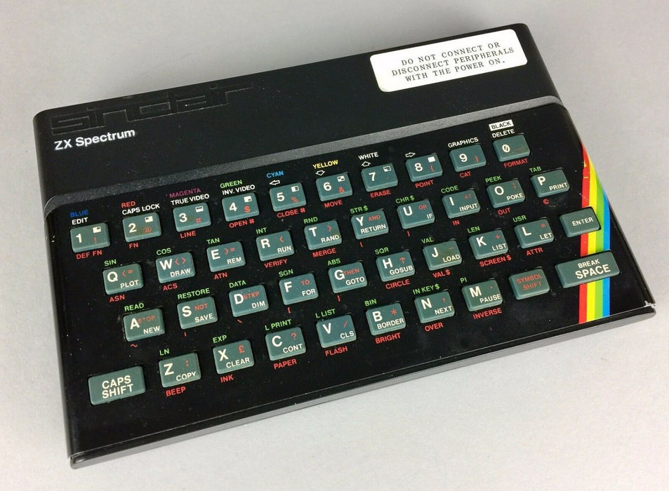 Computer Before Zx Spectrum Computer Sinclair Zx Spectrum 48K - Computer Games Console Bundle, Boxed — PM ...