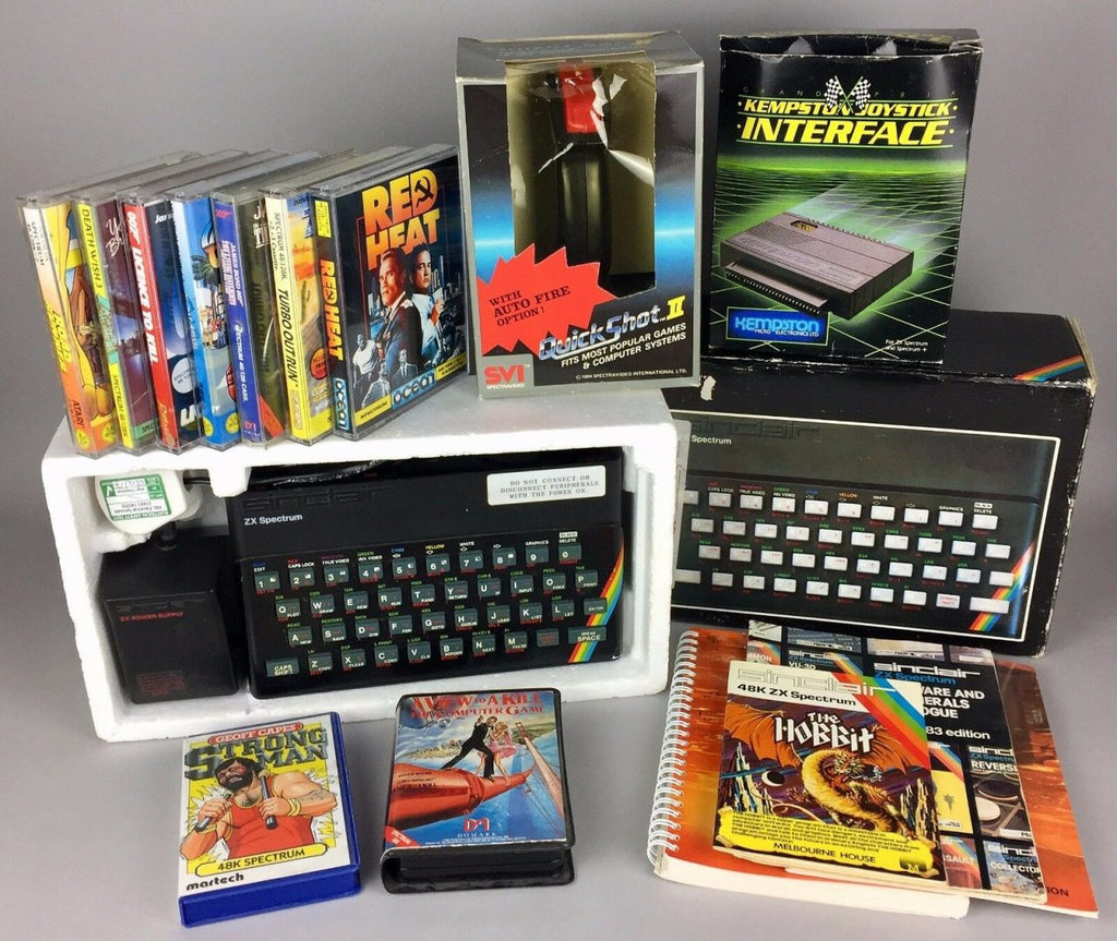 Sinclair Zx Spectrum 48K - Computer Games Console Bundle, Boxed 