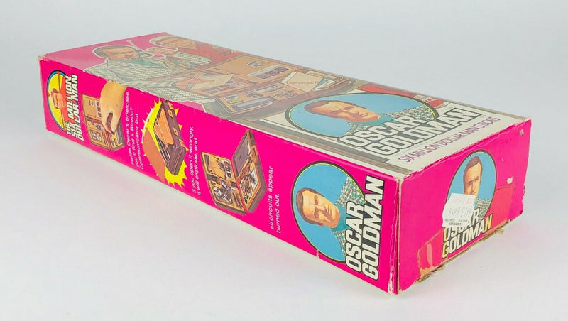 SIX MILLION DOLLAR MAN 'OSCAR GOLDMAN' KENNER DENYS FISHER FIGURE BOSS, BOXED