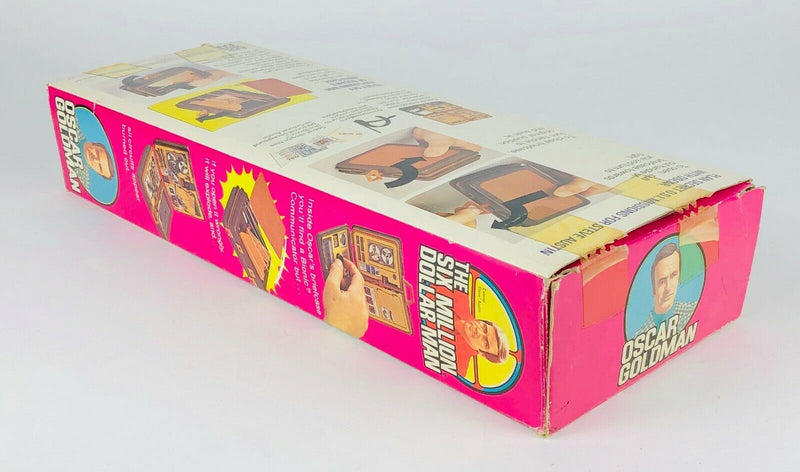 SIX MILLION DOLLAR MAN 'OSCAR GOLDMAN' KENNER DENYS FISHER FIGURE BOSS, BOXED