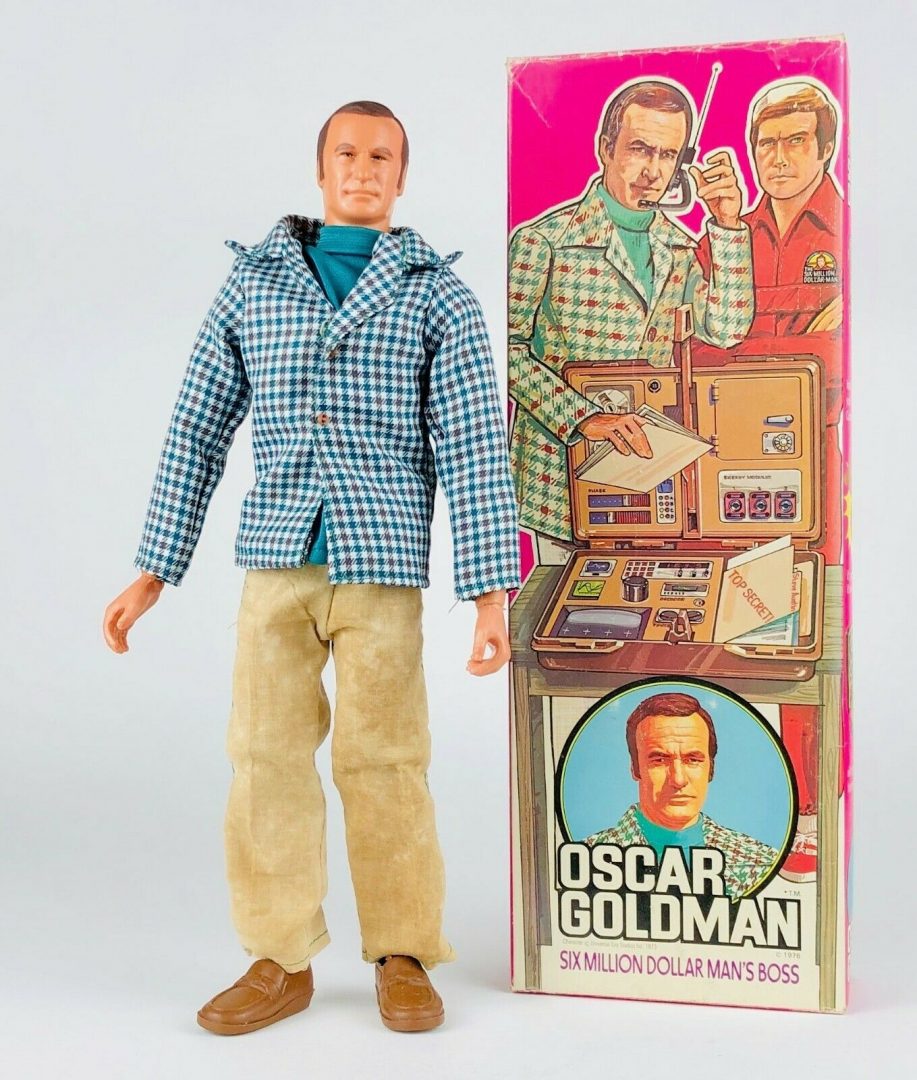 Six Million Dollar Man -Oscar Goldman- Kenner Denys Fisher Figure Boss ...
