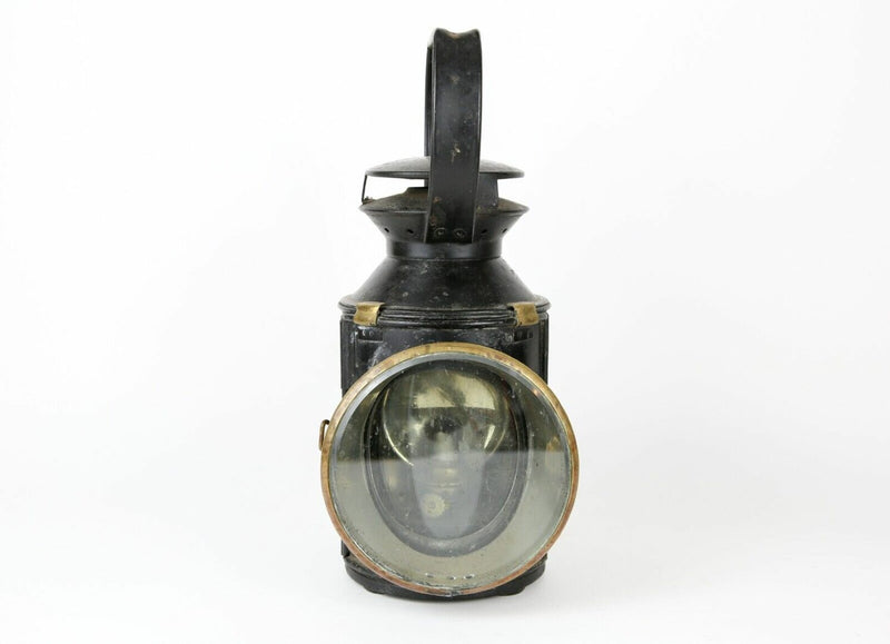 SR SOUTHERN RAILWAYS - VINTAGE BRITISH STEAM TRAIN LOCOMOTIVE HAND LAMP LANTERN