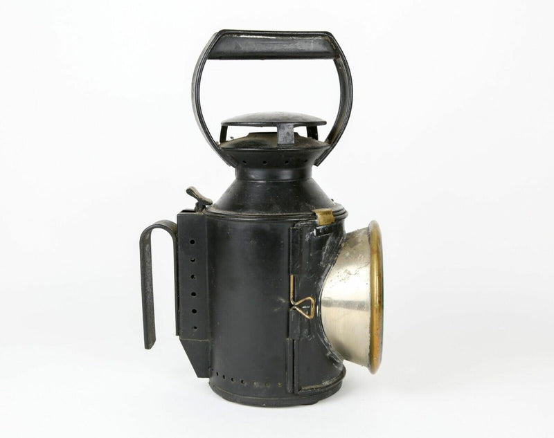 SR SOUTHERN RAILWAYS - VINTAGE BRITISH STEAM TRAIN LOCOMOTIVE HAND LAMP LANTERN