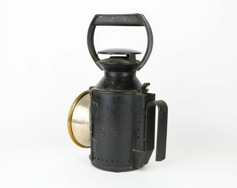 SR SOUTHERN RAILWAYS - VINTAGE BRITISH STEAM TRAIN LOCOMOTIVE HAND LAMP LANTERN
