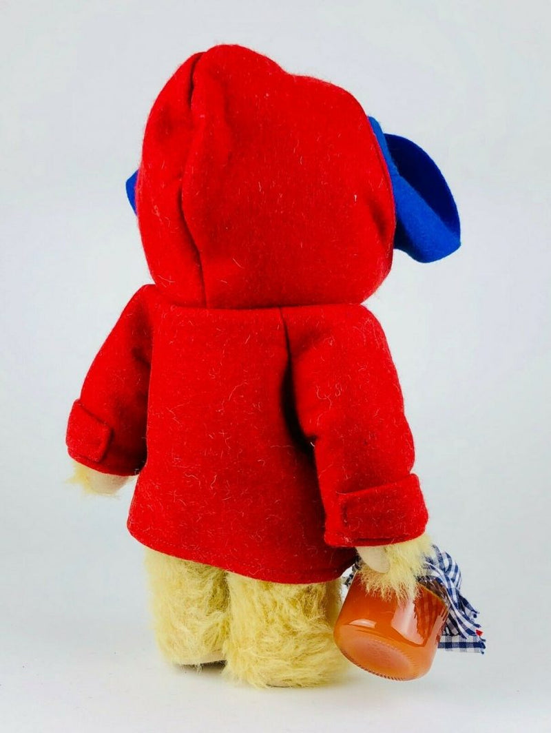 STEIFF 'PADDINGTON BEAR' GOLDEN BLOND JOINTED TEDDY &amp; MARMALADE, 354700