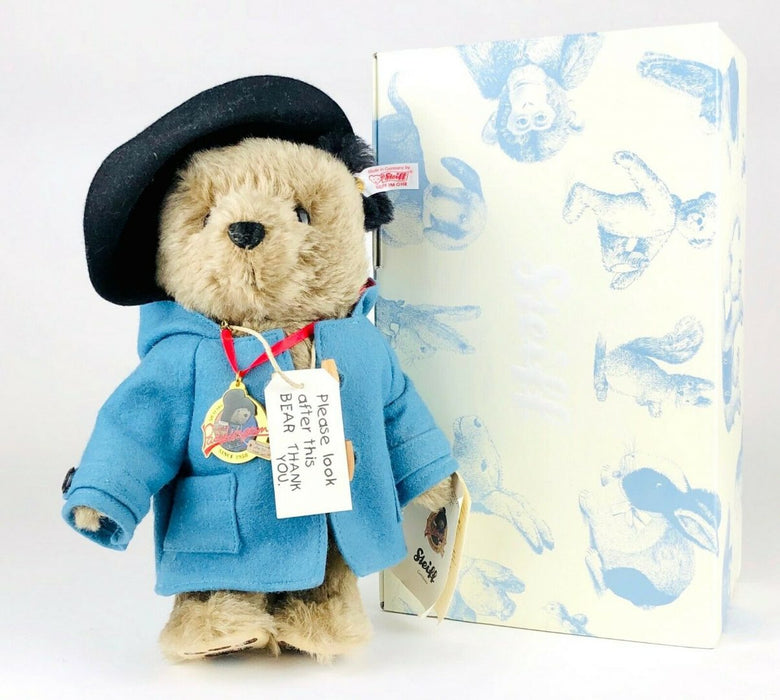Steiff Paddington Bear Limited Edition 50th Anniversary Mohair Teddy 662010 — Pm Antiques