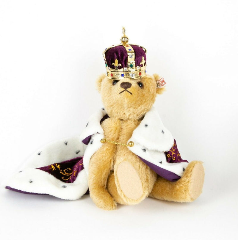 STEIFF -QUEEN ELIZABETH II, CORONATION- LIMITED EDITION TEDDY BEAR 664359, BOXED