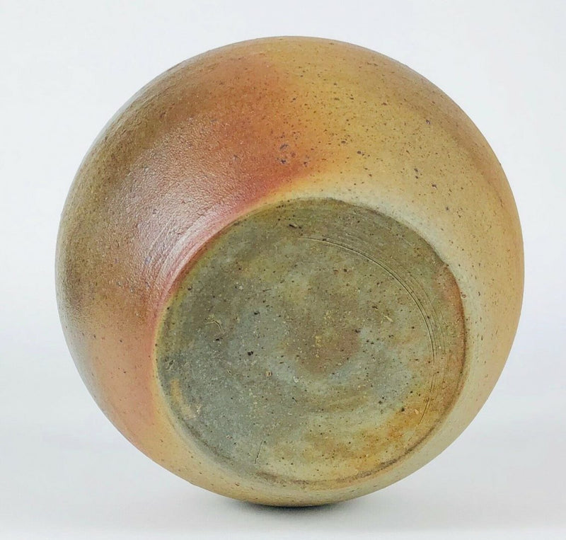 SVEND BAYER - STUDIO ART STONEWARE POTTERY FLAGON MAZE SEAL
