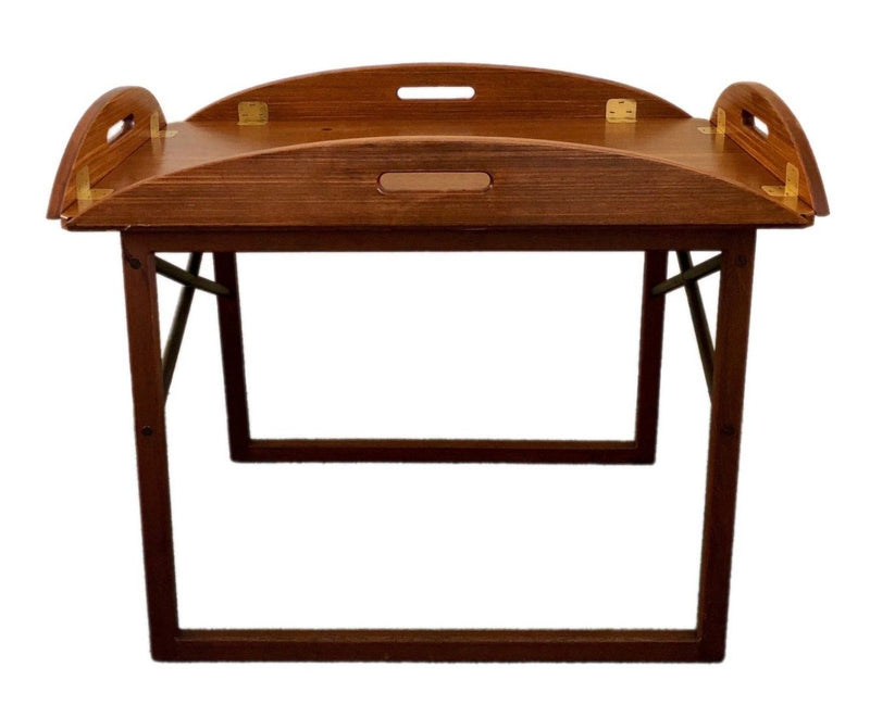 SVEND LANGKILDE (ILLUMS BOLIGHUS) - DANISH TEAK BUTLERS TRAY COFFEE SIDE TABLE