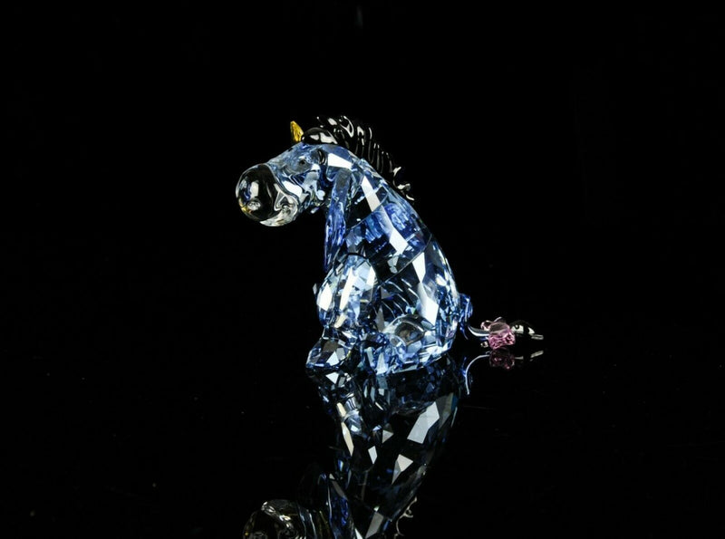 SWAROVSKI CRYSTAL -EEYORE- DISNEY WINNIE POOH FIGURE ORNAMENT 1142842, BOXED