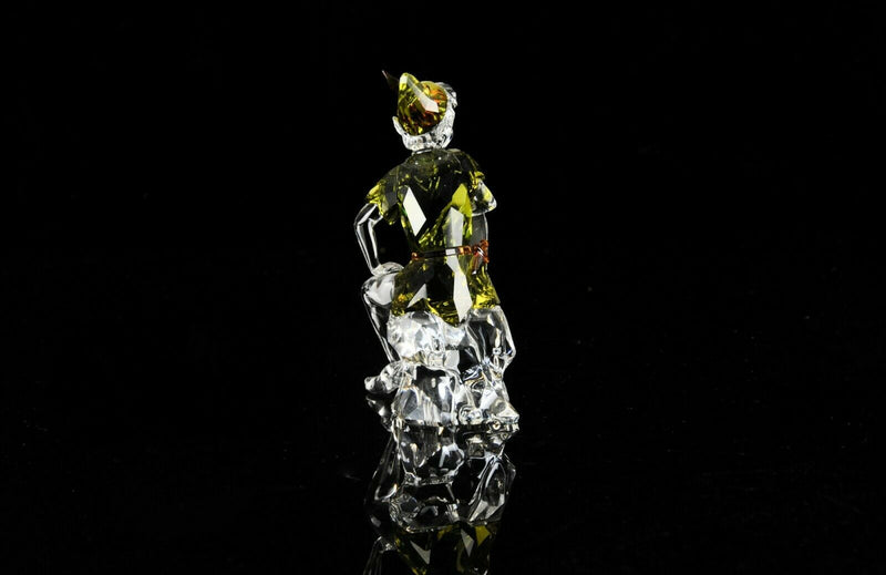 SWAROVSKI CRYSTAL -PETER PAN- DISNEY FIGURE ORNAMENT 1077772, BOXED