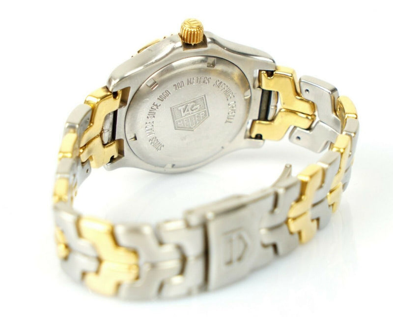 TAG HEUER - LINK PROFESSIONAL 200M, GENTS TWO-TONE BRACELET QUARTZ WATCH WT1250