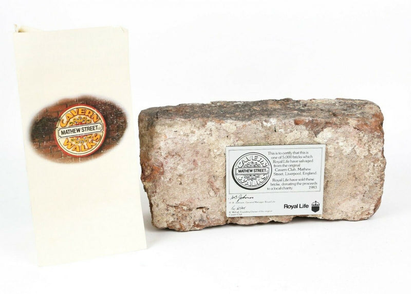 THE BEATLES - CAVERN CLUB BRICK, 1983, LIMITED TO 5000