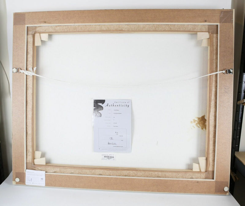 TOBY MULLIGAN (BRITISH, b.1969) -PROVOCATIVE INFLUENCE- LIMITED EDITION PRINT 12/50 & COA
