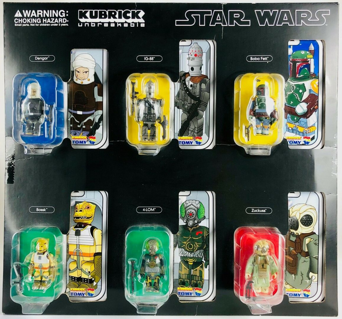 Tomy Medicom -Star Wars Bounty Hunter Set- Kubrick