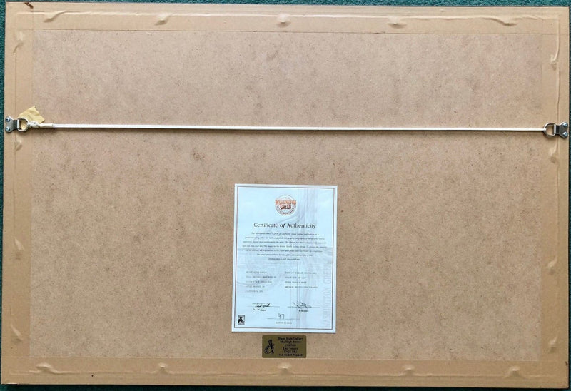 TONY SMITH 'GETTING AWAY WITH IT' LIMITED EDITION ITALIAN JOB PRINT 97/850, SIGNED