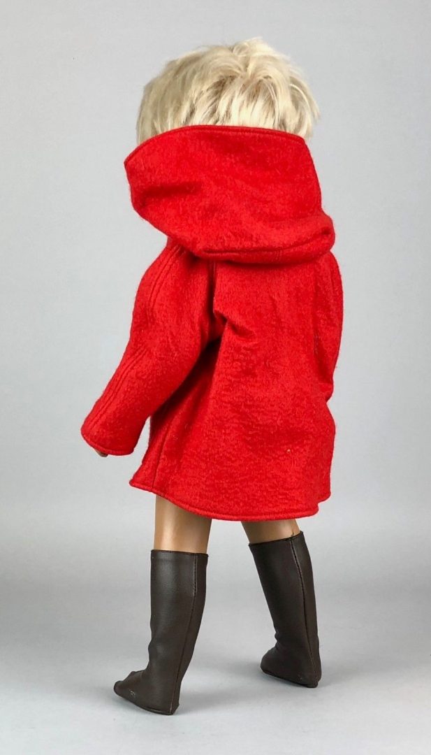 TRENDON SASHA DOLL 'GREGOR FAIR' BOY No. 4-305 LONDON OUTFIT RED DUFFLE COAT BOX