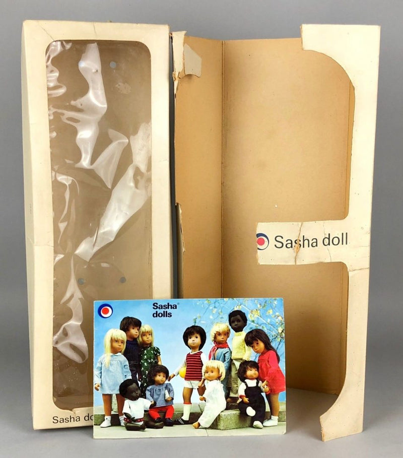 TRENDON SASHA DOLL 'GREGOR FAIR' BOY No. 4-305 LONDON OUTFIT RED DUFFLE COAT BOX