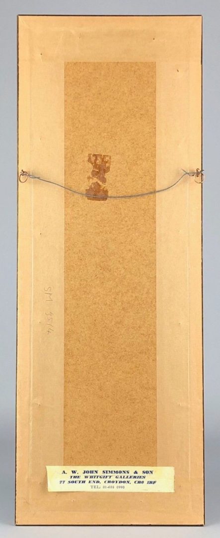 VINTAGE 'CADBURYS CHOCOLATE' ETCHED GLASS SHOP DISPLAY, FRAMED