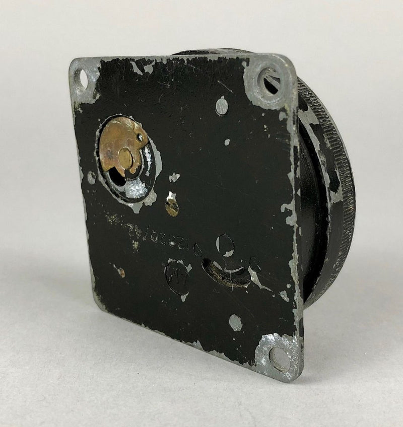 WW2 RAF MOD MkII A AIRCRAFT COCKPIT 1 DAY CLOCK DIAL, 6A/1274 12820/42