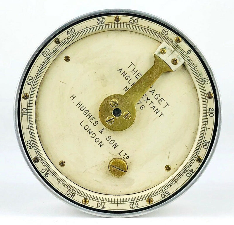 W HUGHES &amp; SON Ltd, LONDON - PAGET ANGLE SEXTANT NAUTICAL INSTRUMENT 676