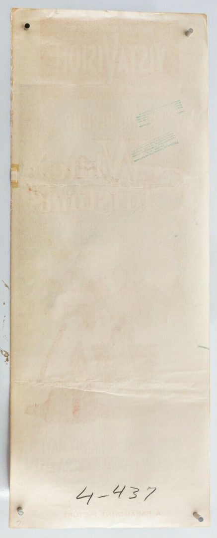WHITE CHRISTMAS (1954) - ORIGINAL US INSERT FILM MOVIE CINEMA POSTER, BING CROSBY