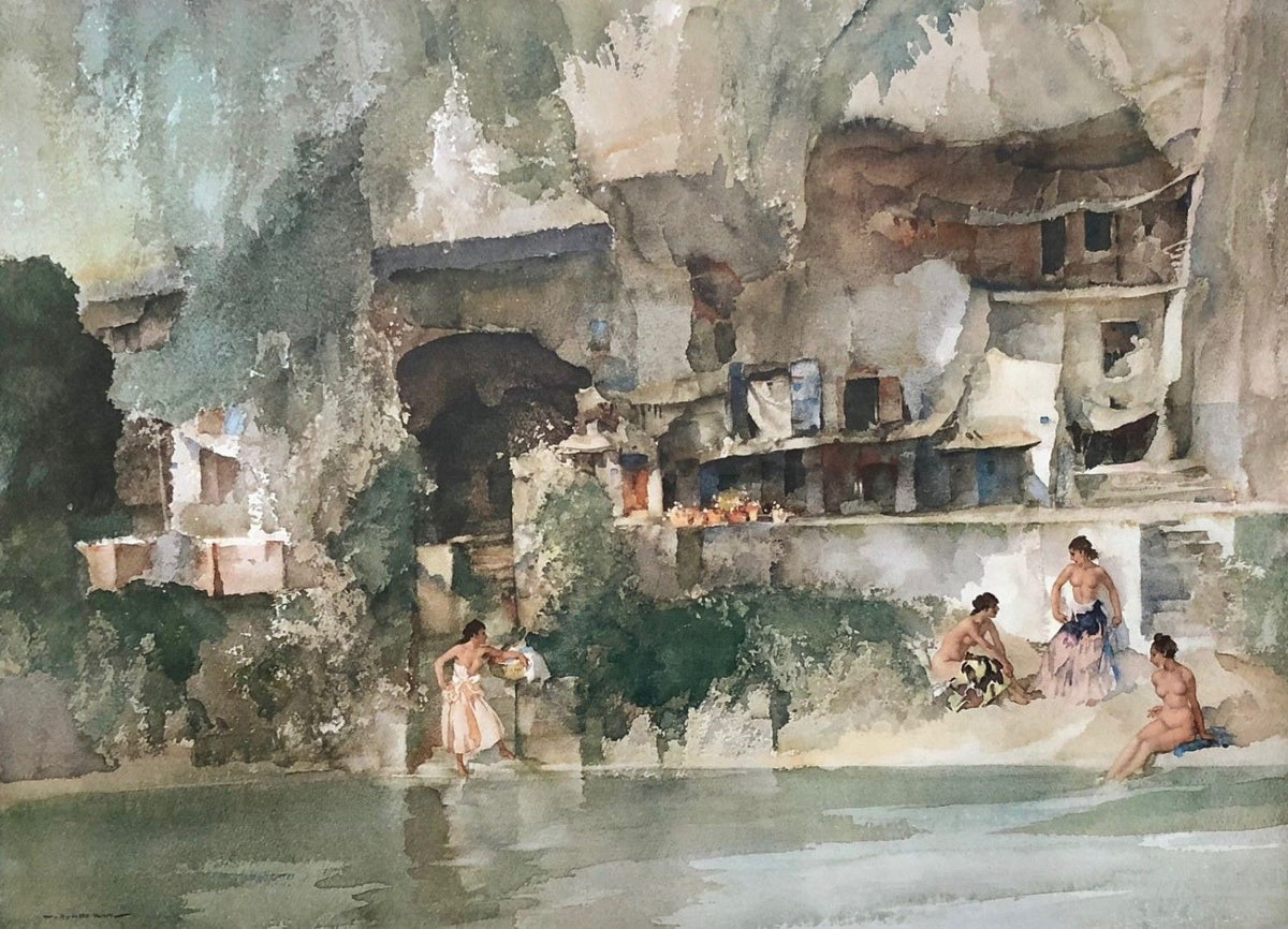 William Russell Flint (1880-1969) -In Sunny Perigord- Limited Edition Nude  Print, Blindstamped — PM Antiques & Collectables