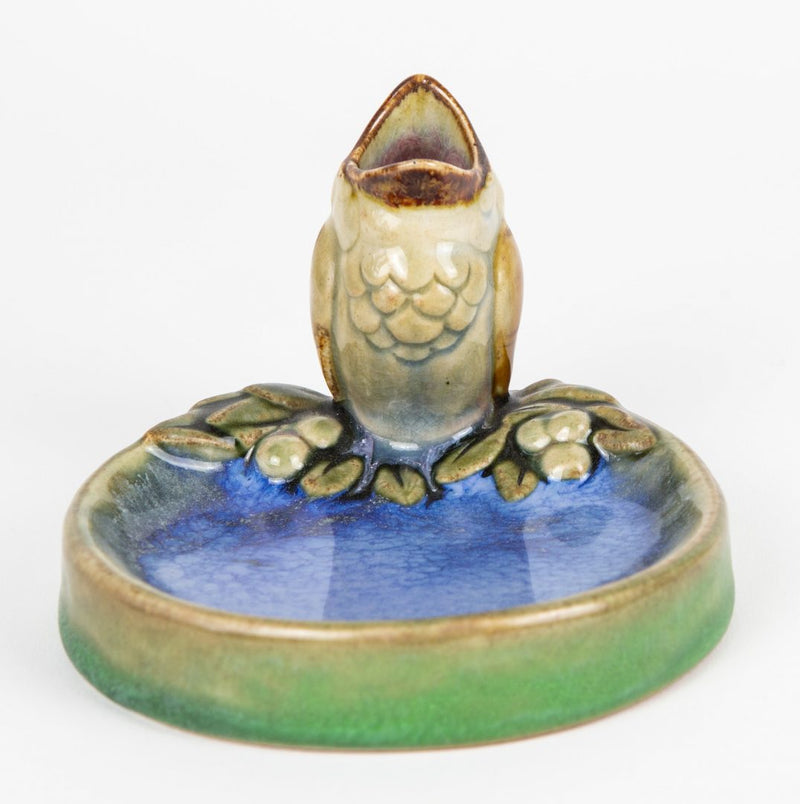 DOULTON LAMBETH - SPARROW BIRD CHICK OPEN BEAK BIBELOT FIGURE DISH 8740