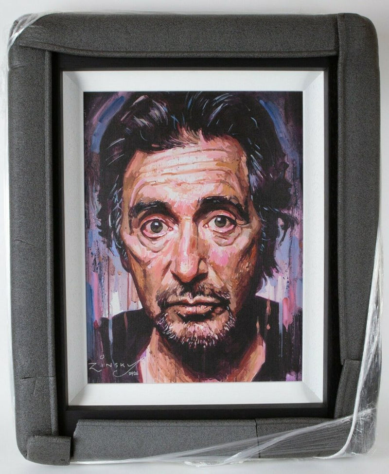ZINSKY (BRITISH, C20th) -AL PACINO II- FILM MOVIE ACTOR, LIMITED EDITION CANVAS PRINT, 20/25