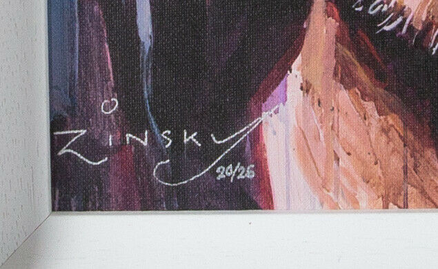 ZINSKY (BRITISH, C20th) -AL PACINO II- FILM MOVIE ACTOR, LIMITED EDITION CANVAS PRINT, 20/25