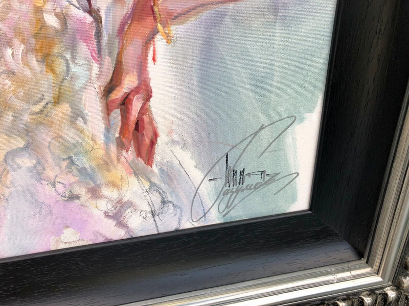 ANNA RAZUMOVSKAYA (C20th) -EASY TO REMEMBER- ORIGINAL OIL PAINTING, SIGNED