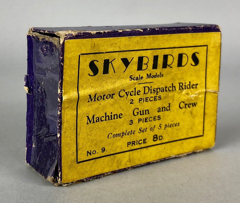 Skybirds Scale Models, Motor Cycle Dispatch Rider, Machine Gun & Crew ...