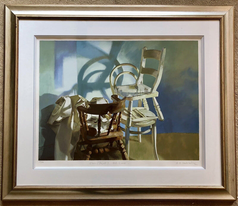 ROBERT LENKIEWICZ -CHAIRS, PROJECT 7, STILL LIVES- LIMITED EDITION PRINT SIGNED
