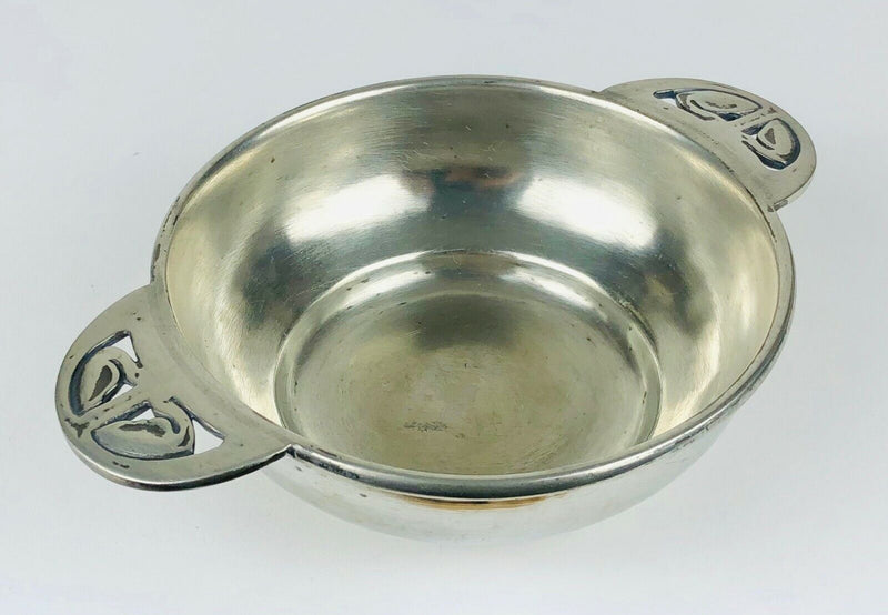 LIBERTY & Co. - TUDRIC PEWTER TWIN HANDLED PORRINGER BOWL DISH No. 01286