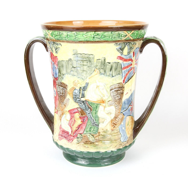 ROYAL DOULTON 'GEORGE AND THE DRAGON' LIMITED EDITION KING CORONATION LOVING CUP